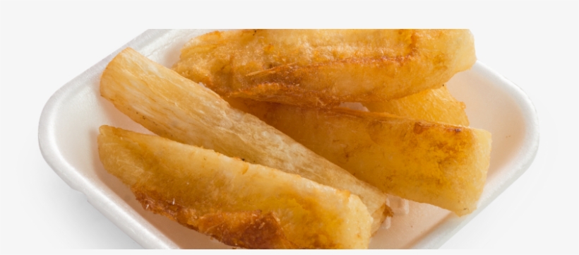 Cómo Cocinar Yuca Acompañamientos - Yuca Frita Y Patacones, transparent png download