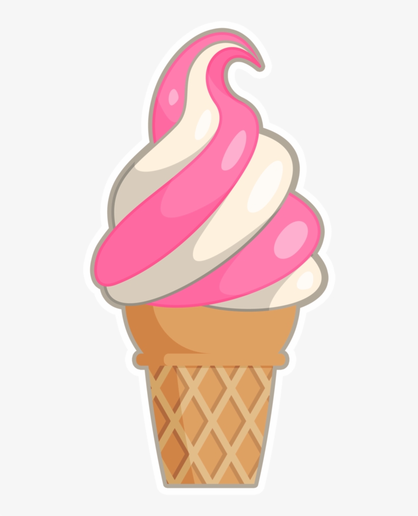 Swirl Cone - Food, transparent png download