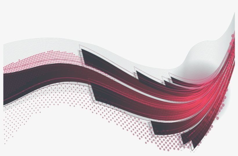 Mq Pink Swirl Swirls Decoration - Line, transparent png download