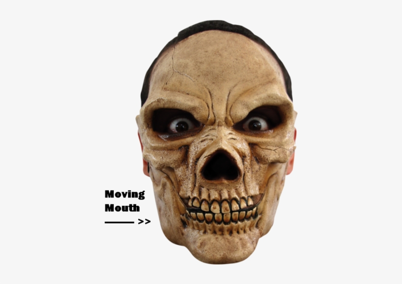 Skull Horror Face Mask - Skull Mask - Costume Accessories Masks Halloween Skeleton, transparent png download