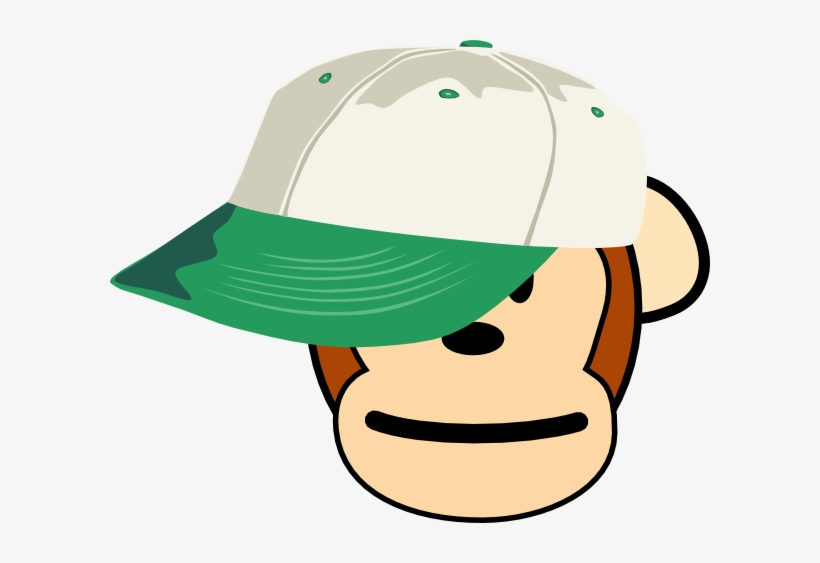 Brother Monkey Clip Art - Girl Monkey Face Cartoon, transparent png download