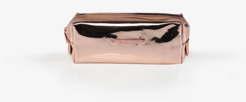 Cosmetic Bag Mirror Rose Gold - Rose Gold Cosmetic Bag, transparent png download