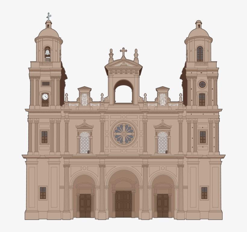 Catedral De Las Palmas - Catedral Basilica De Santa Ana, transparent png download