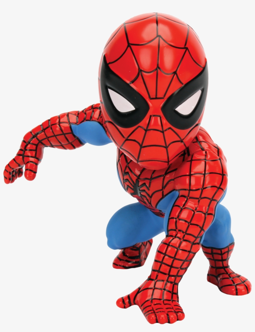 Boneco De Metal Spider Man - Metal Die Cast Marvel, transparent png download