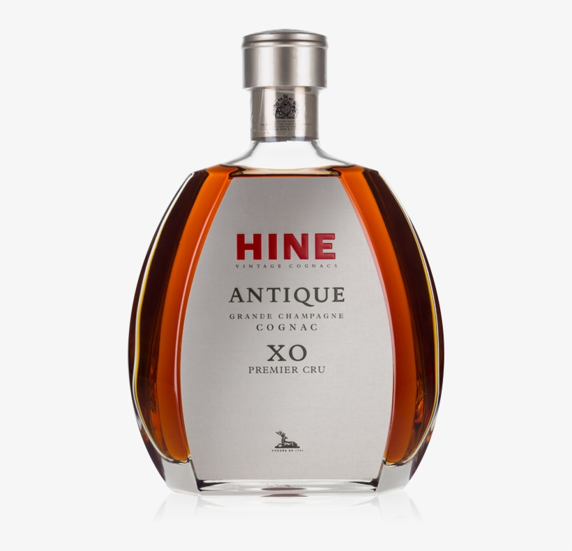 Antique Xo Bottle - Hine Antique Xo Premier Cru Xo Cognac, transparent png download