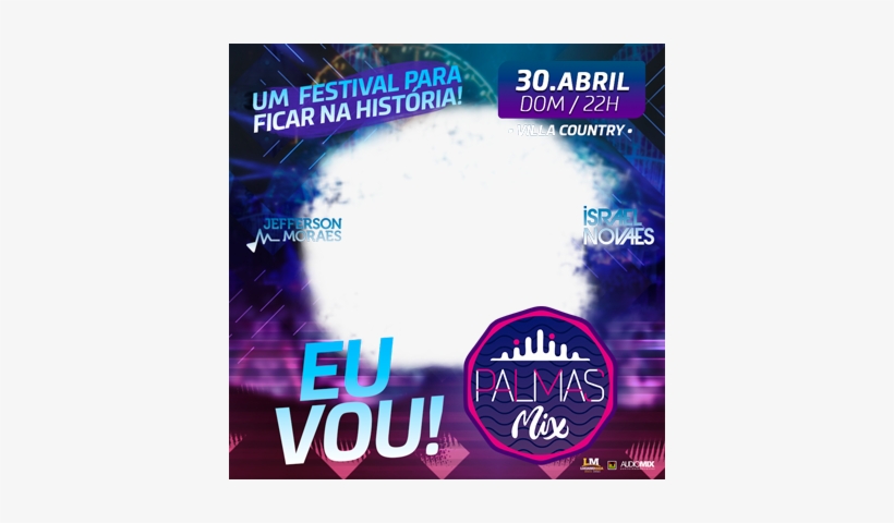 Vem Ai Palmas Mix - Graphic Design, transparent png download