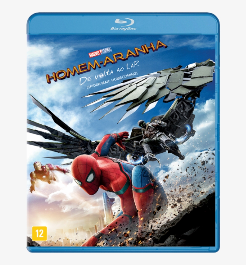 Blu Ray Homem Aranha - Spider-man: Homecoming, transparent png download