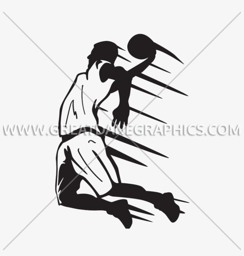 Basketball Shooting Star - Illustration, transparent png download