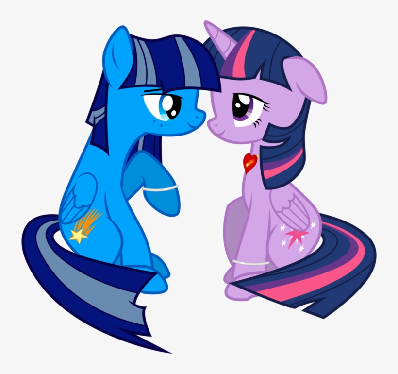 Falling Star X Twilight Sparkle By Northernthestar - Twilight Sparkle Blue, transparent png download