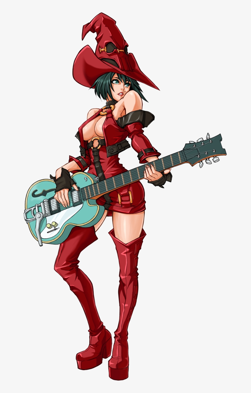 I-no - Guilty Gear Xrd Guitar, transparent png download
