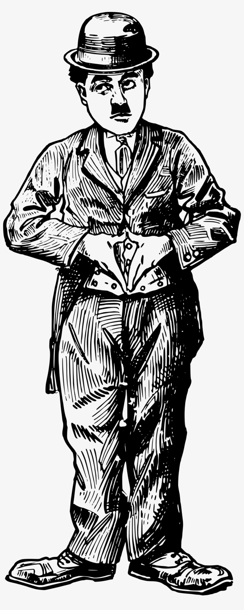 This Free Icons Png Design Of Charlie Chaplin, transparent png download