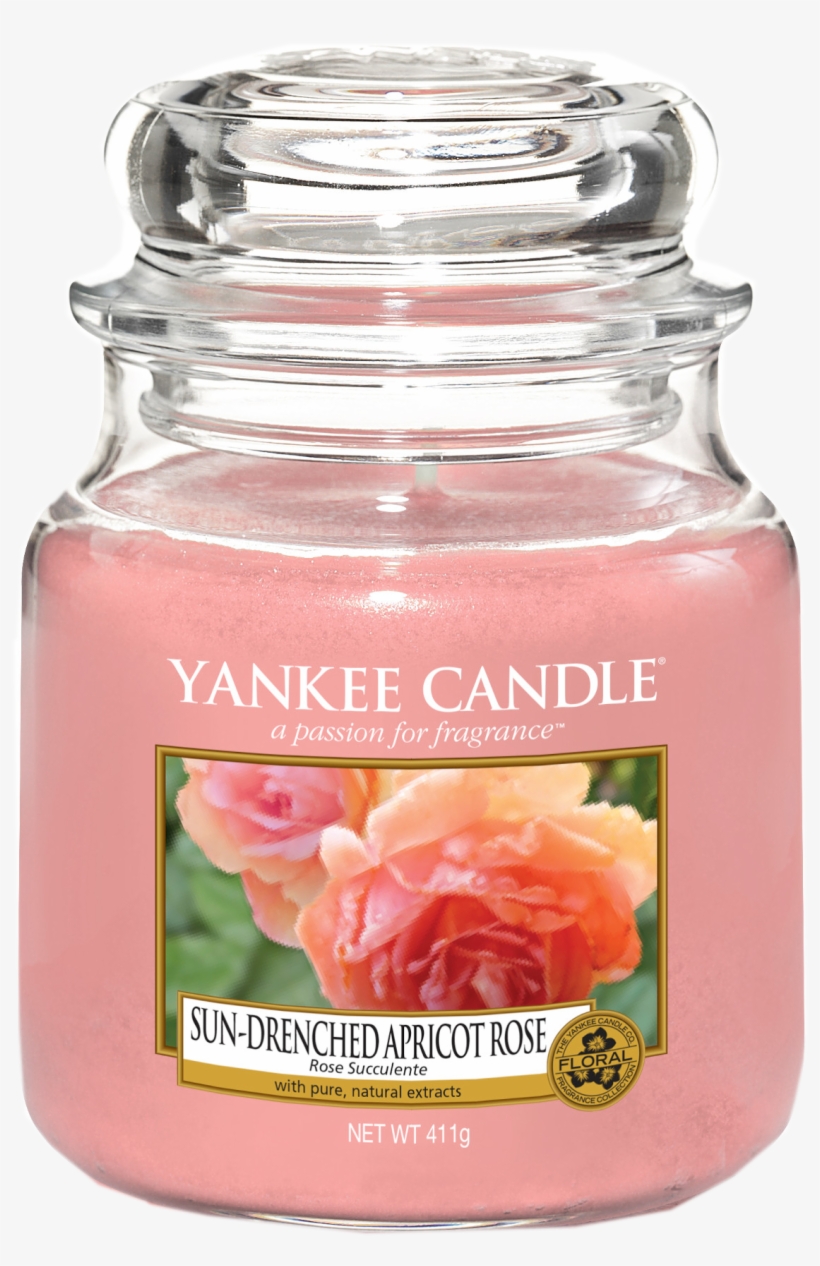 Rose Succulente Bougie Médium Jar Yankee Candle - Yankee Candle Rainbow Cookie, transparent png download