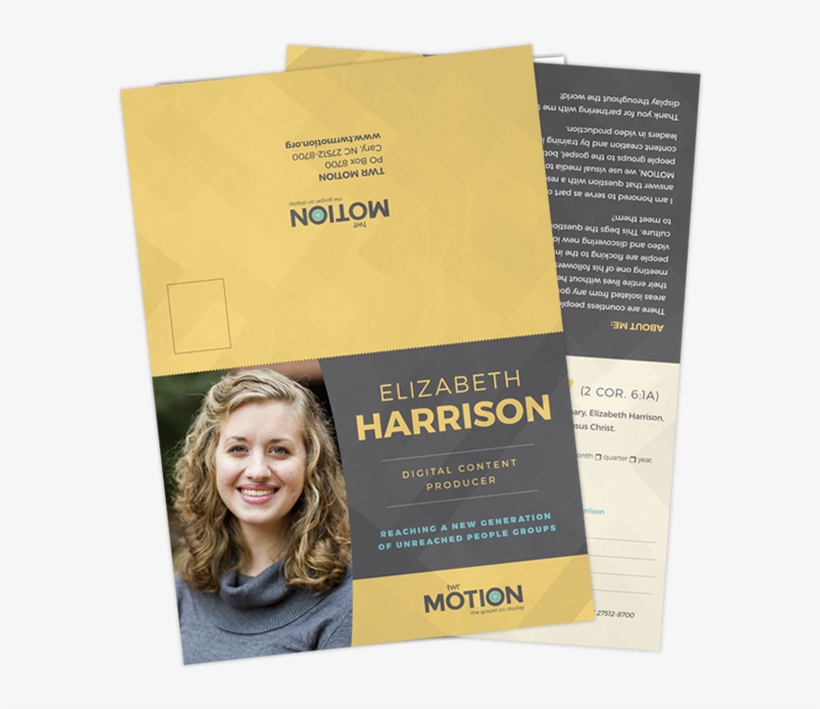 5 X 7 Reply Card - Prayer Card Missionary Thailand, transparent png download