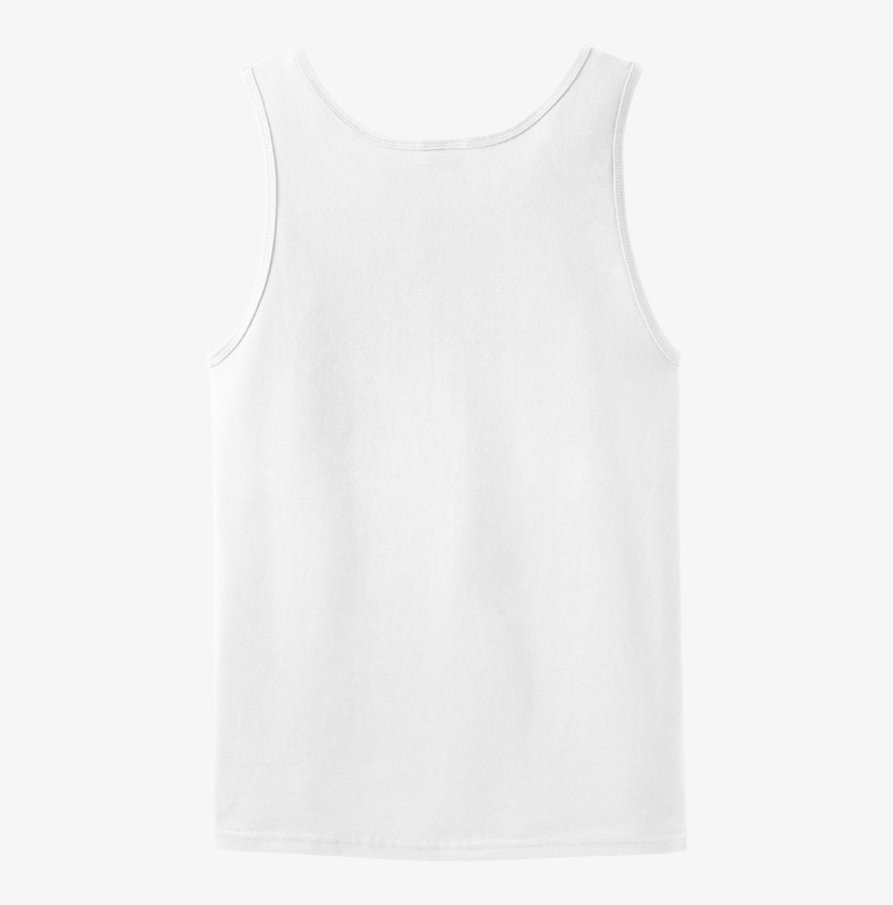 Gildan White Tank Top, transparent png download
