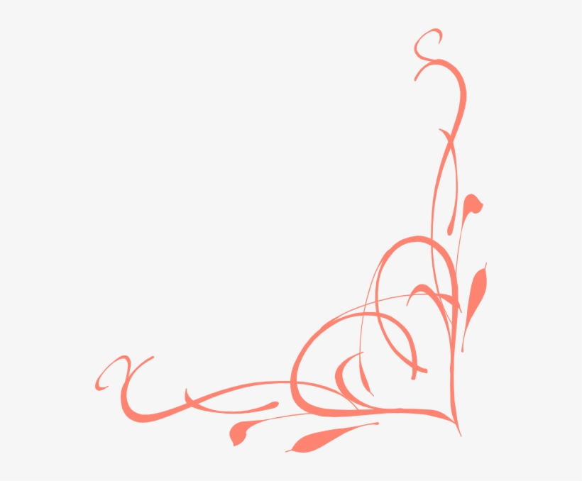 Download Fancy Heart Drawings Corner Art Swirl Designs Transparent Png 552x598 Free Download On Nicepng