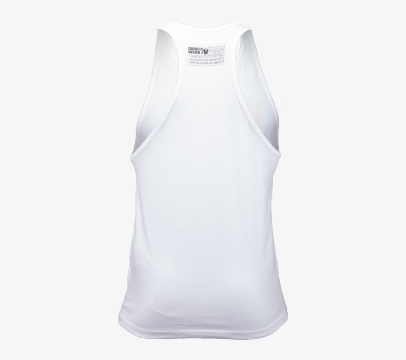 Classic Tank Top White - Stripe Singlet, transparent png download