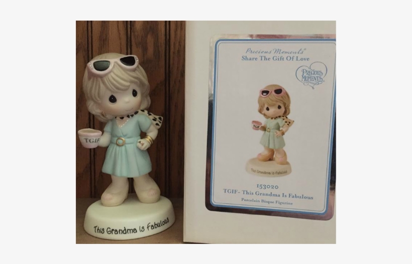 Precious Moments Tgif - This Grandma Is Fabulous Figurine,, transparent png download