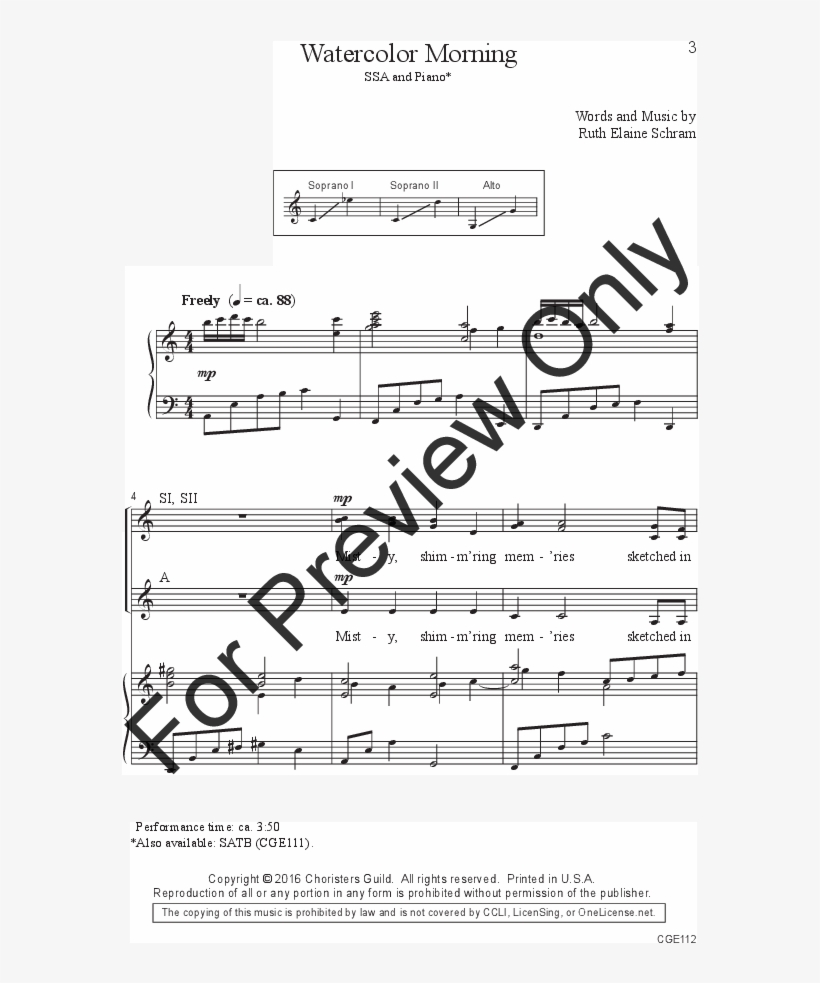 Watercolor Morning Thumbnail Watercolor Morning Thumbnail - Storm Chasing William Owens, transparent png download