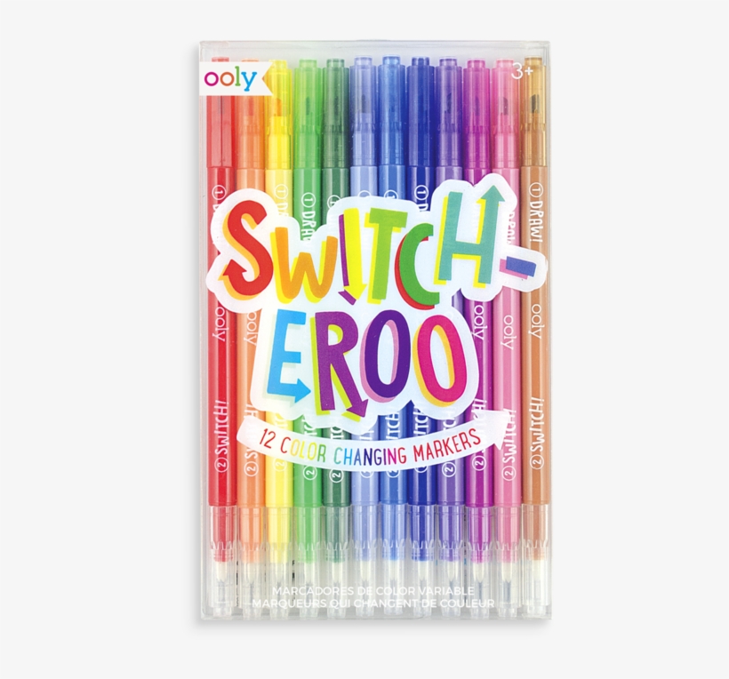 Switch-eroo Color Changing Markers - Switch-eroo Markers By International Arrivals - Switch-eroo, transparent png download
