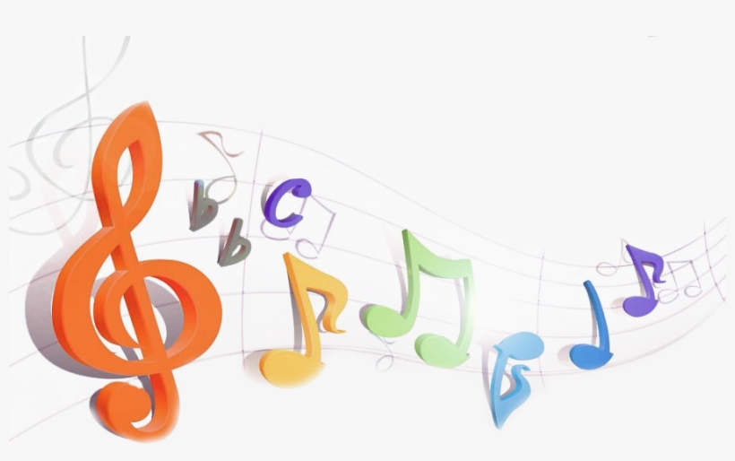 Rainbow Music Notes - Homdox Rack Shelves Classic 5-shelf Wire Shelving Rack, transparent png download