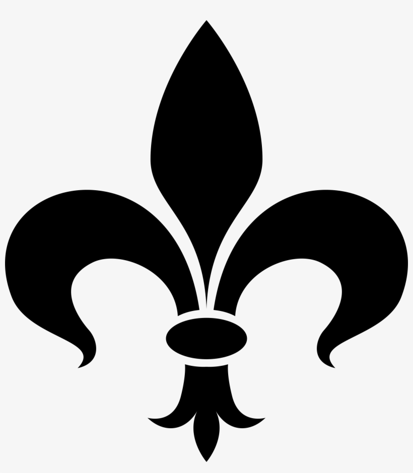 Fleur De Lis Clipart Fleur De - Flor De Lis Png, transparent png download