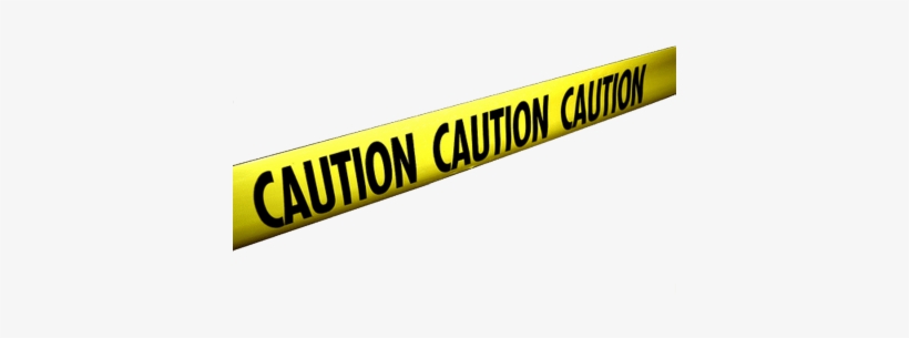 Caution Tape One Line - Portable Network Graphics, transparent png download