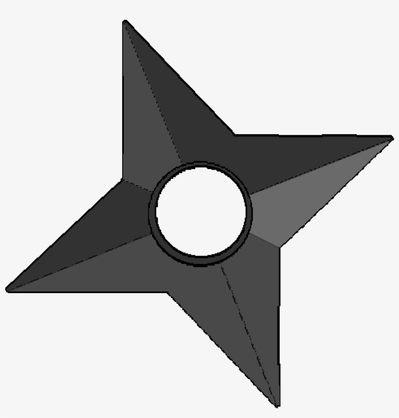 Shuriken Naruto Narutoshippuden - Naruto Shuriken Png, transparent png download
