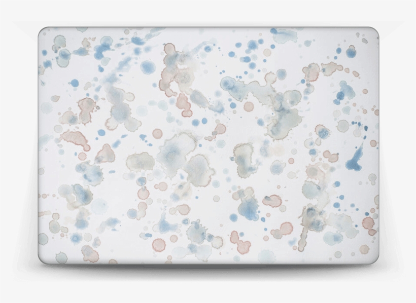 Lovely Watercolor Splash Skin For Your Laptop - Watercolor Painting, transparent png download