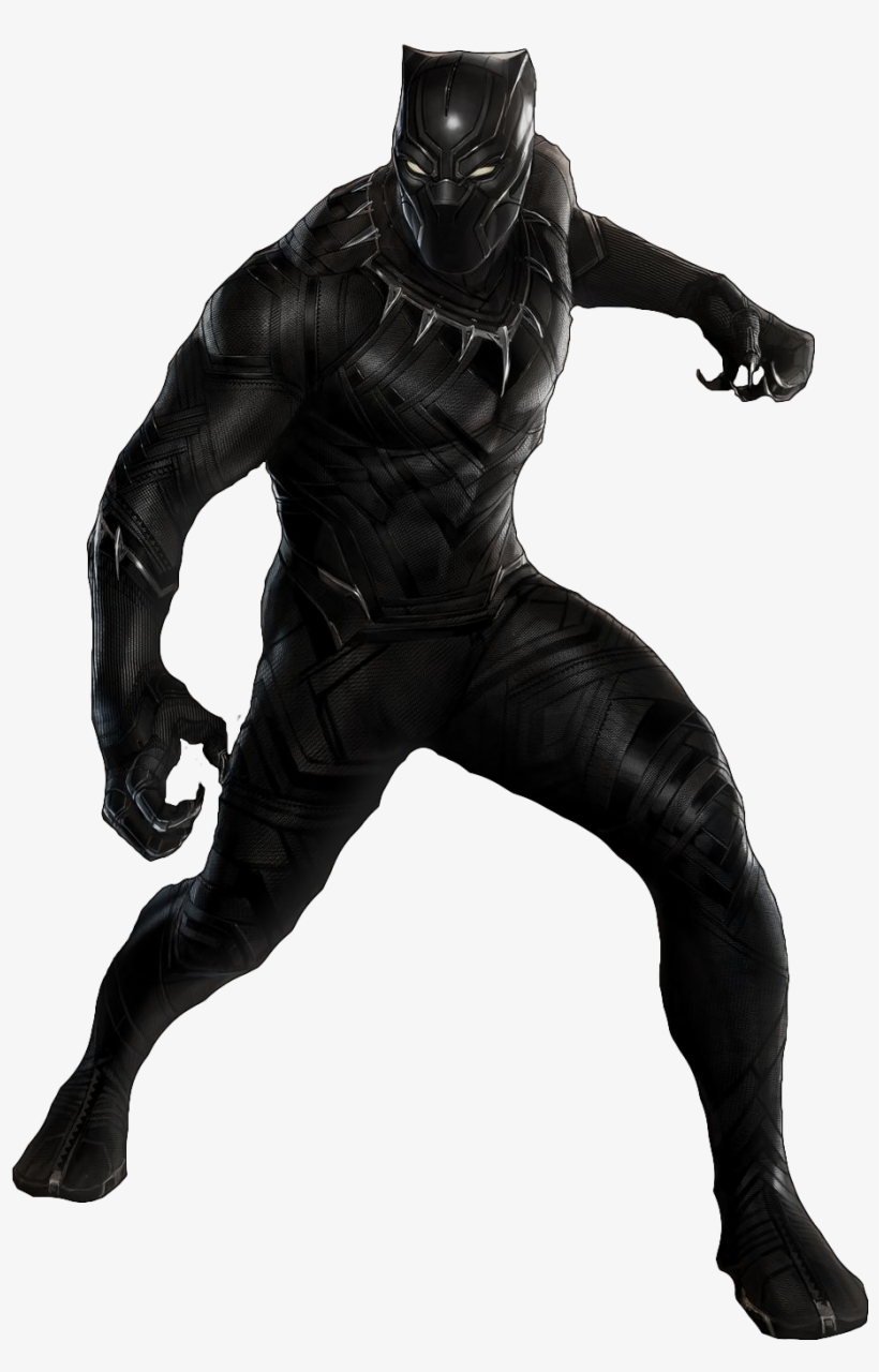 Black Panther Render - Black Panther Full Body, transparent png download