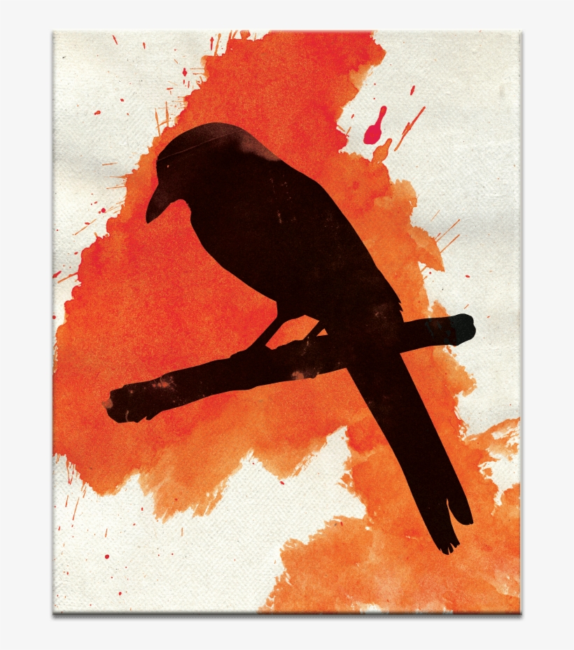 Dark Wings Dark Words - Artist Lane Dark Wings Dark Words By Ayarti Painting, transparent png download