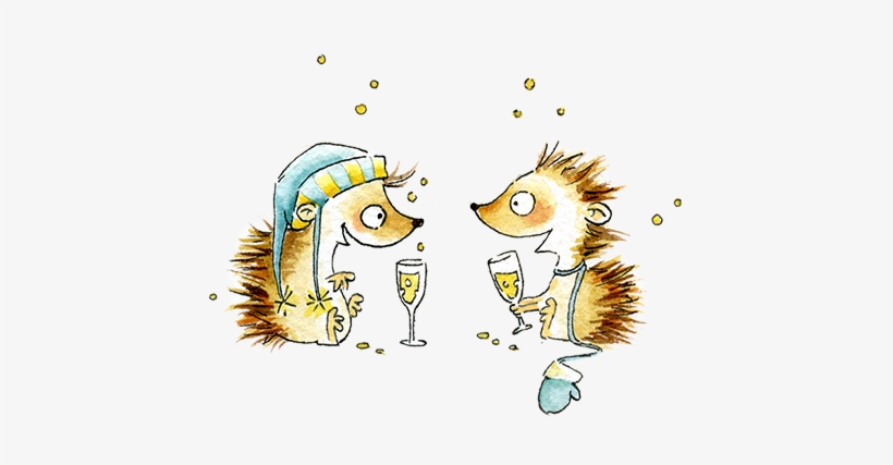 Happy New Year From Linou's Pots - Cartoon, transparent png download