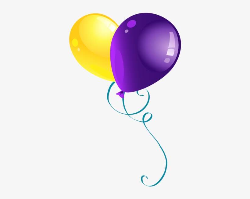 Yellow Birthday Parties, Birthday Wishes, Birthday - Dibujo Globos De Cumpleaños, transparent png download
