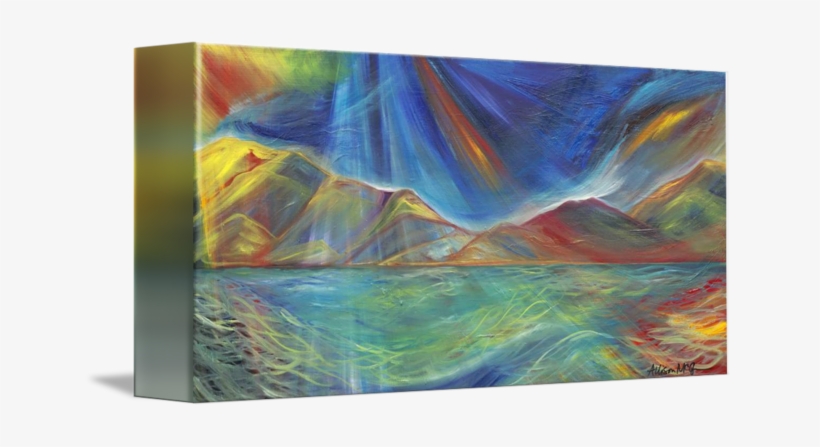 Rays - Gallery-wrapped Canvas Art Print 10 X 5 Entitled Rays, transparent png download