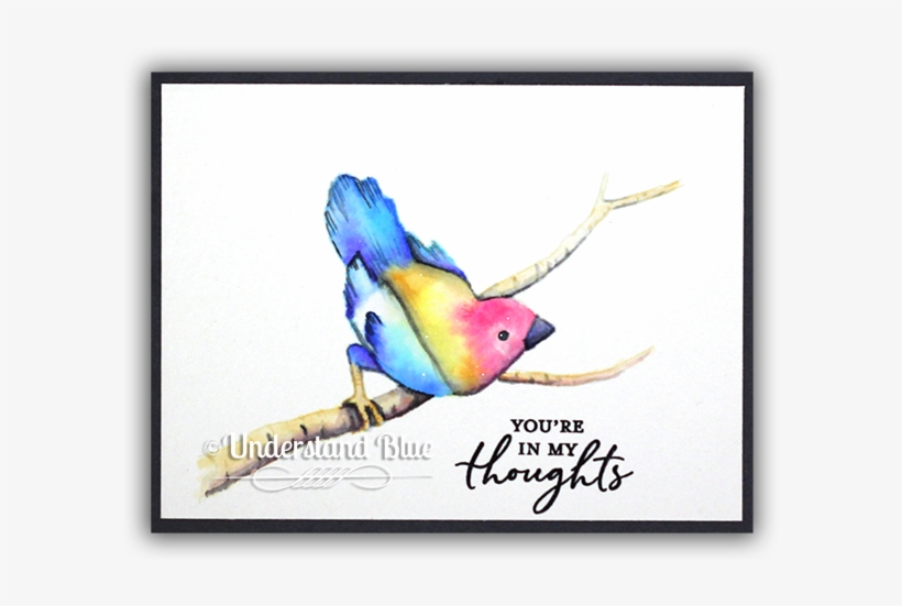 Songbird Watercolor By Understand Blue - Budgie, transparent png download