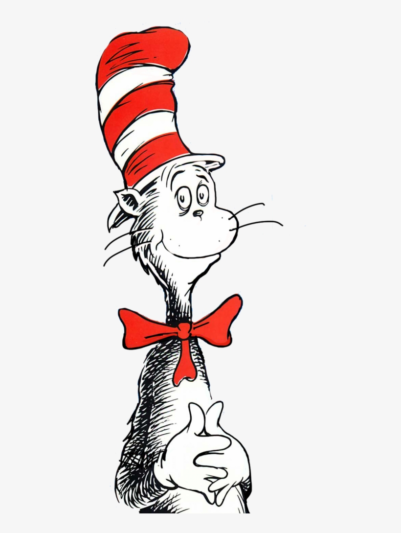 Free Cat In The Hat Clip Art Pictures - Cat In The Hat, transparent png download