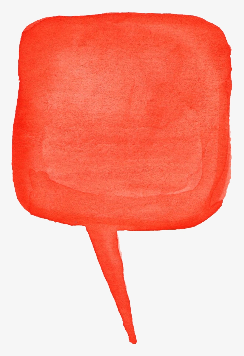 25 Watercolor Speech Bubbles Vol, transparent png download