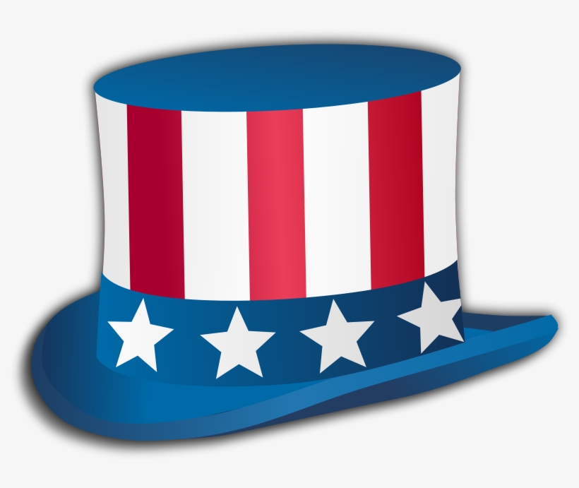 Thank You For Your Service Clipart At Getdrawings - Uncle Sam Hat Clipart, transparent png download