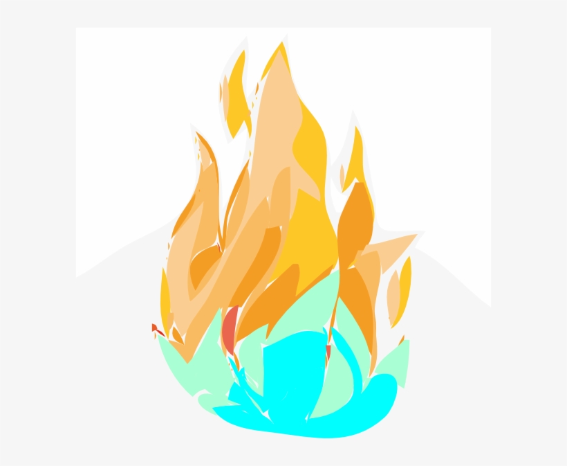 Fire And Ice Cliparts Msr-7 - Clip Art Fire And Ice, transparent png download