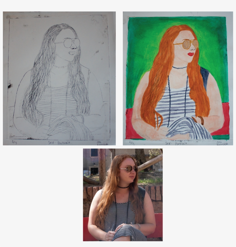 Intaglio Print From Plexiglass W/ Watercolor - Sketch, transparent png download