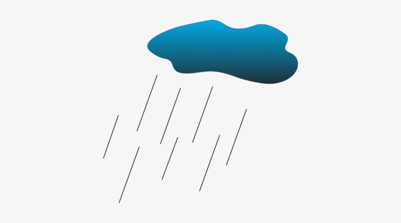 Ian Symbol Weather Sheeting Rain - Rain Symbols, transparent png download