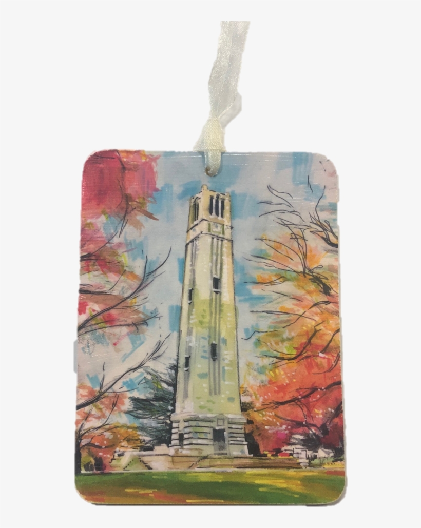 Nc State Wolfpack Bell Tower Ornament, transparent png download