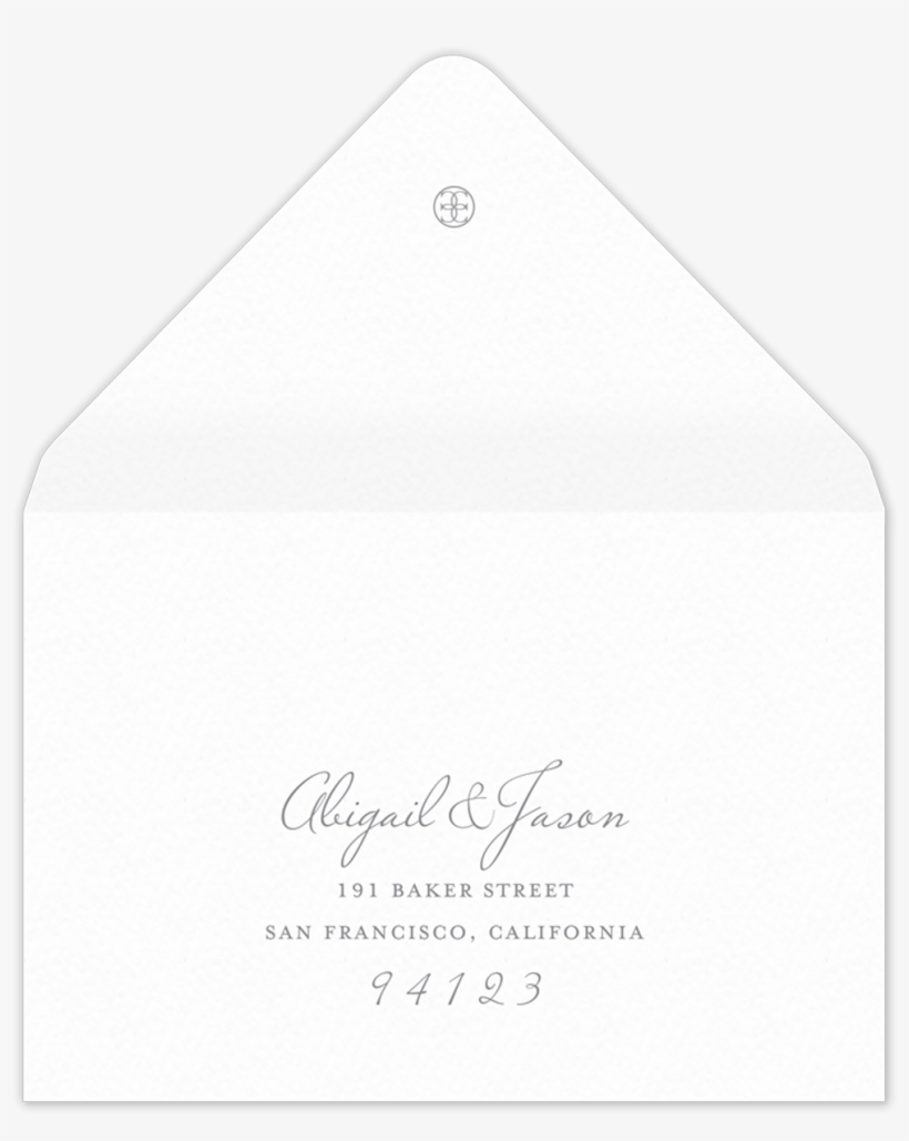 Watercolor Reply Envelope - Envelope, transparent png download