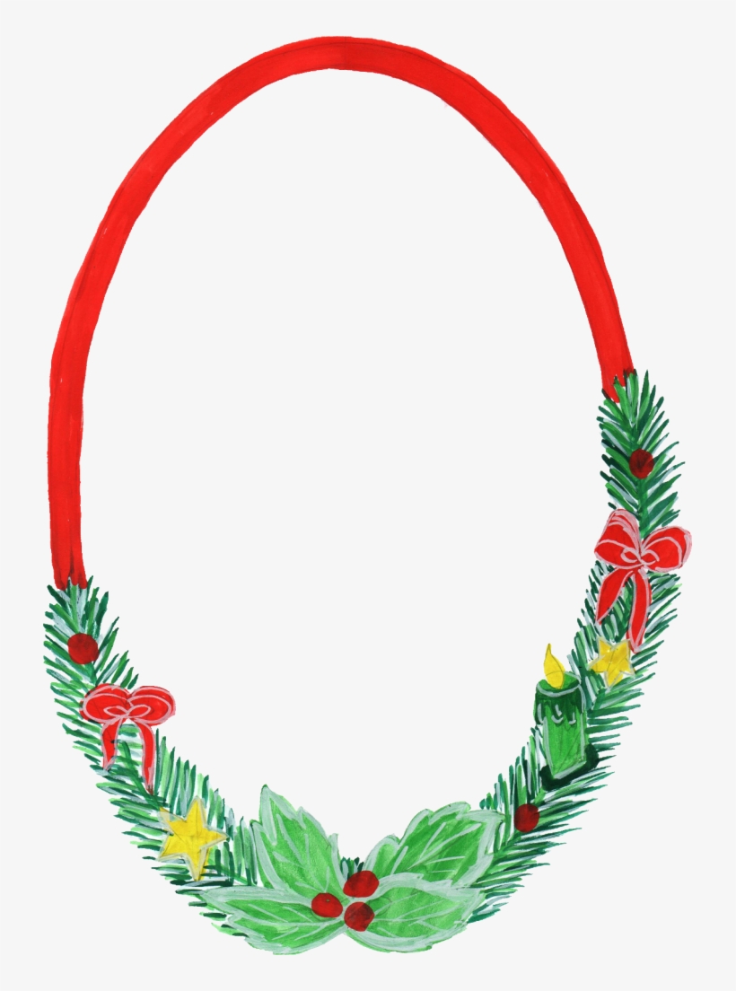 Christmas Png Frames Free - Picture Frame, transparent png download