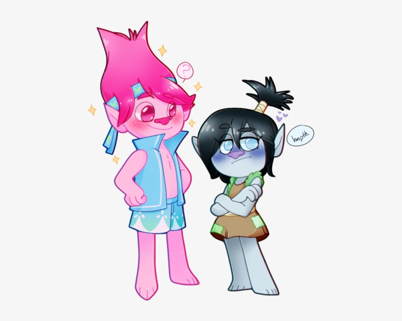 Trolls Drawing At Getdrawings - Trolls Genderbend, transparent png download