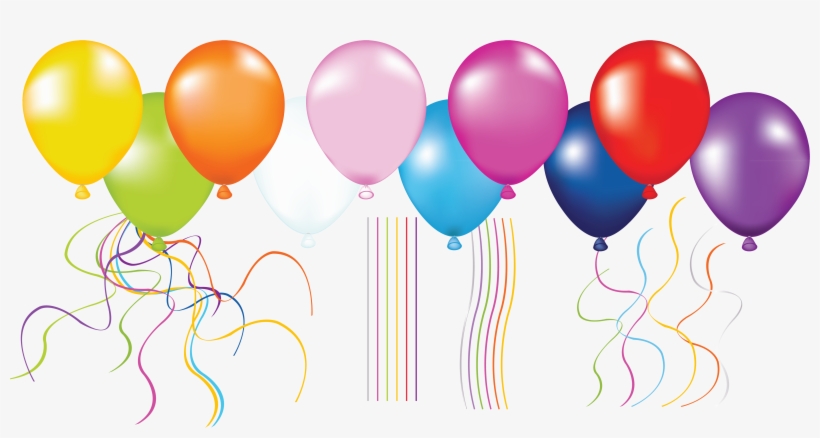 Large Balloons Transparent Clipartu200b Gallery Yopriceville - Globos De Cumpleaños Png, transparent png download