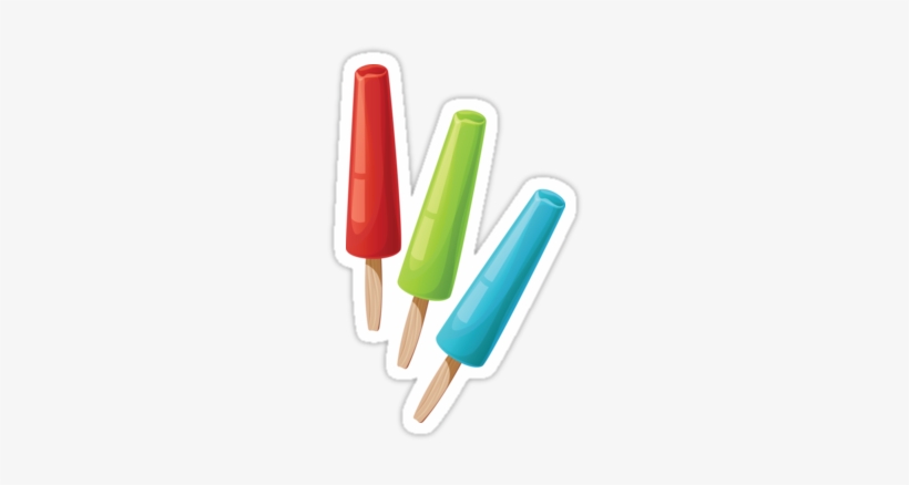 Popsicles - Ice Cream, transparent png download