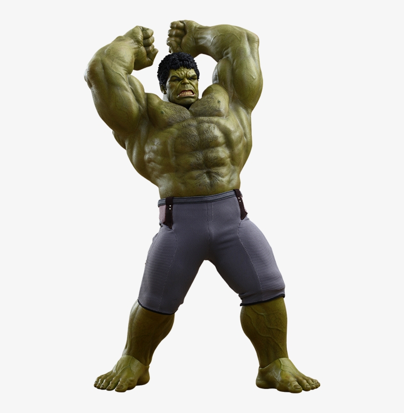 Hot Toys Hulk Deluxe Sixth Scale Figure Set Product - Avengers Age Of Ultron - Hulk (deluxe) Sixth Scale, transparent png download