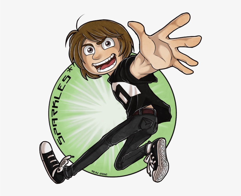 Sparkles - Sparkles Ghost Cassette Tattoo, transparent png download