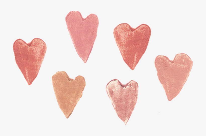 Hearts Cute Watercolor Freetoedit - Drawn Hearts Transparent, transparent png download
