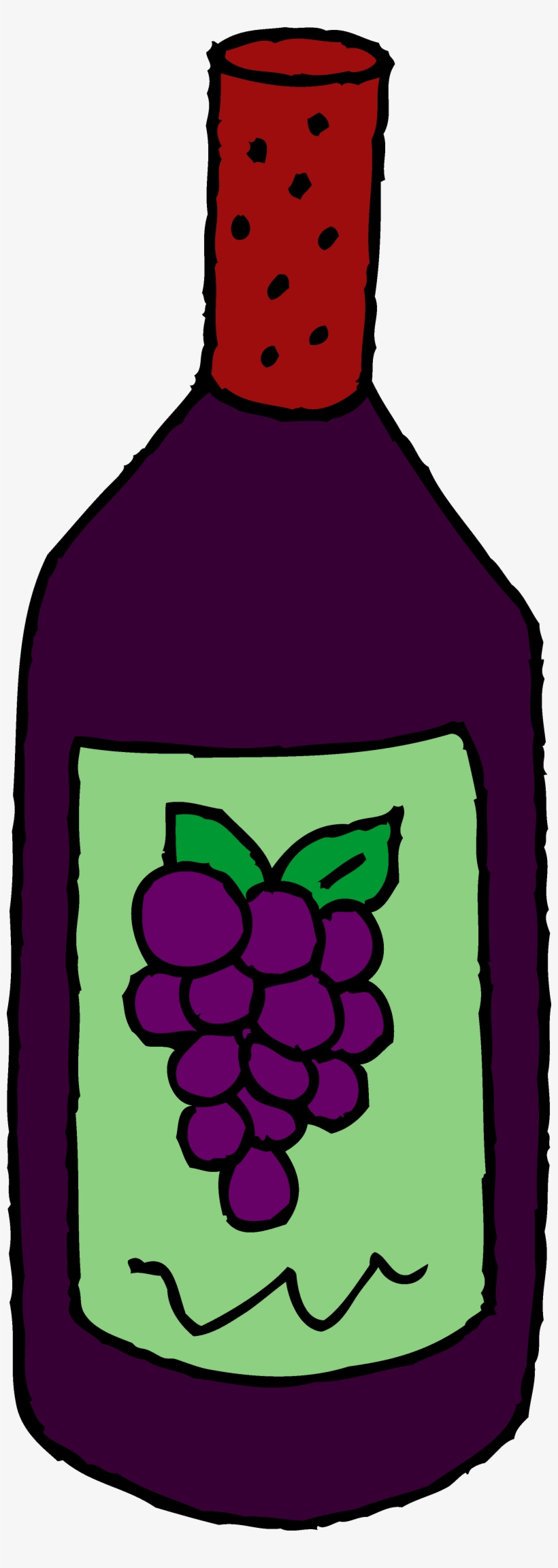 Wine Bottle Wine Illustrations And Clipart Wine Bottle - Wine Bottle Clip Art, transparent png download